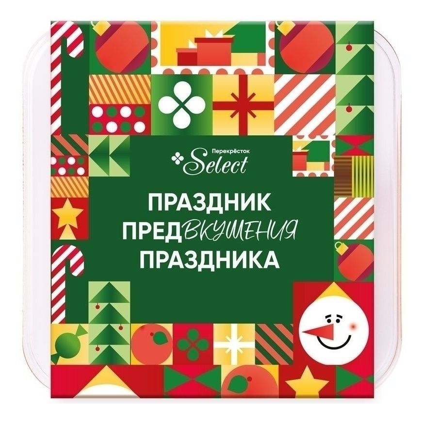 Десерт Перекресток Select желе с кусочками клубники ананаса и голубикой 220 г 230₽