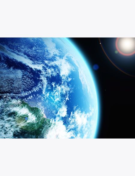 

Алмазная мозаика на подрамнике Земля, Вселенная, Космос, 70x50 см, 30 цветов, 61343, ПРА-150