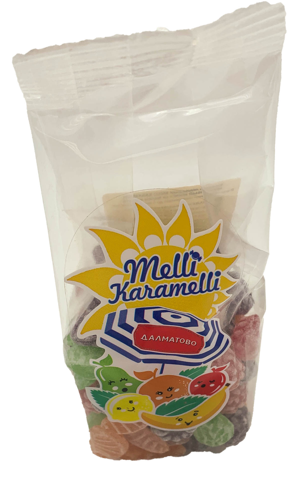 

Карамель Melli Karamelli Фруктовый микс 190 г