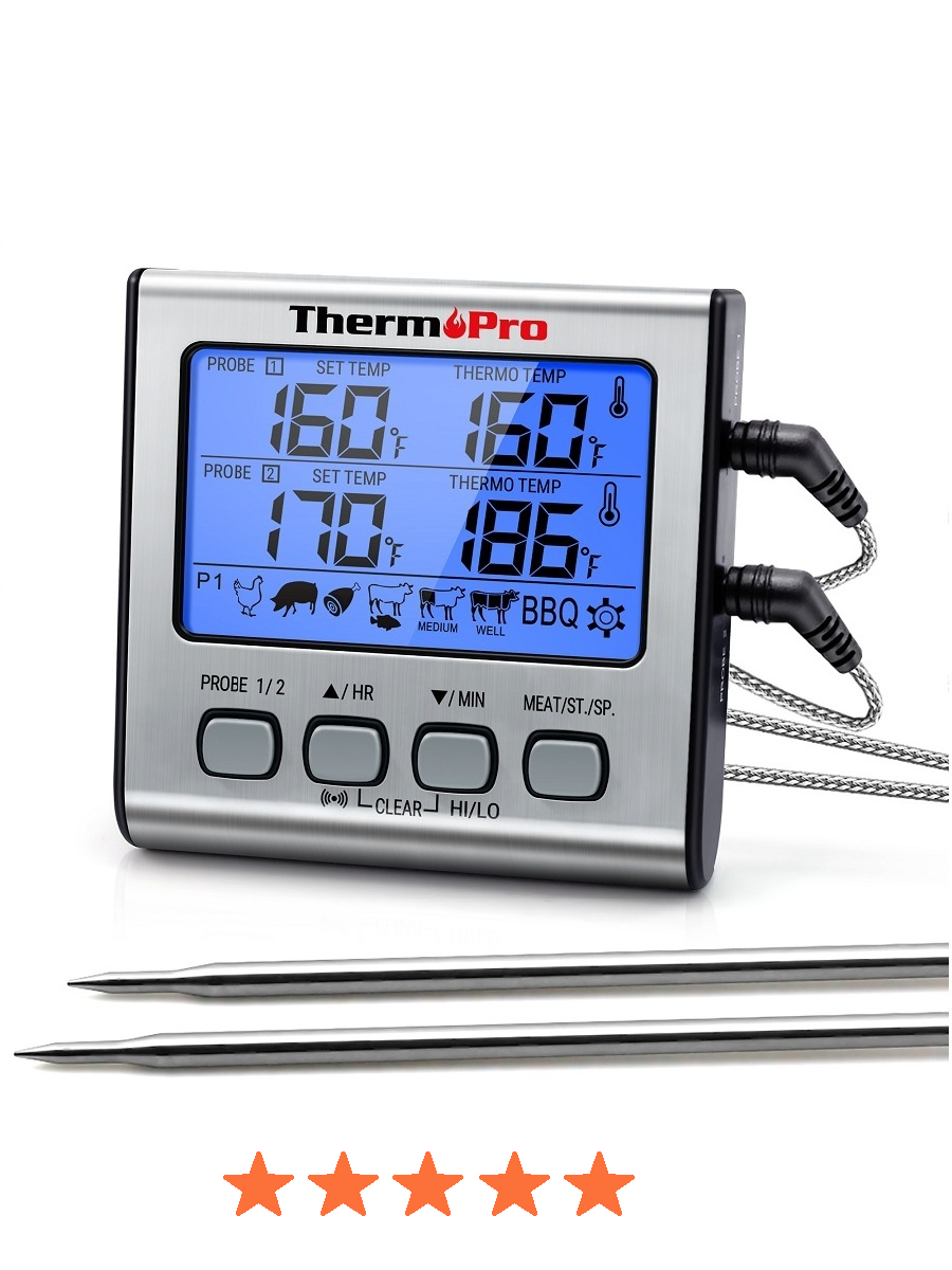 Кулинарный термометр ThermoPro с двумя выносными щупами