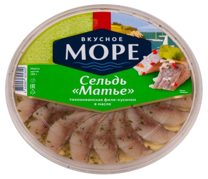 

Сельдь Вкусное Море Матье филе кусочки 350 г