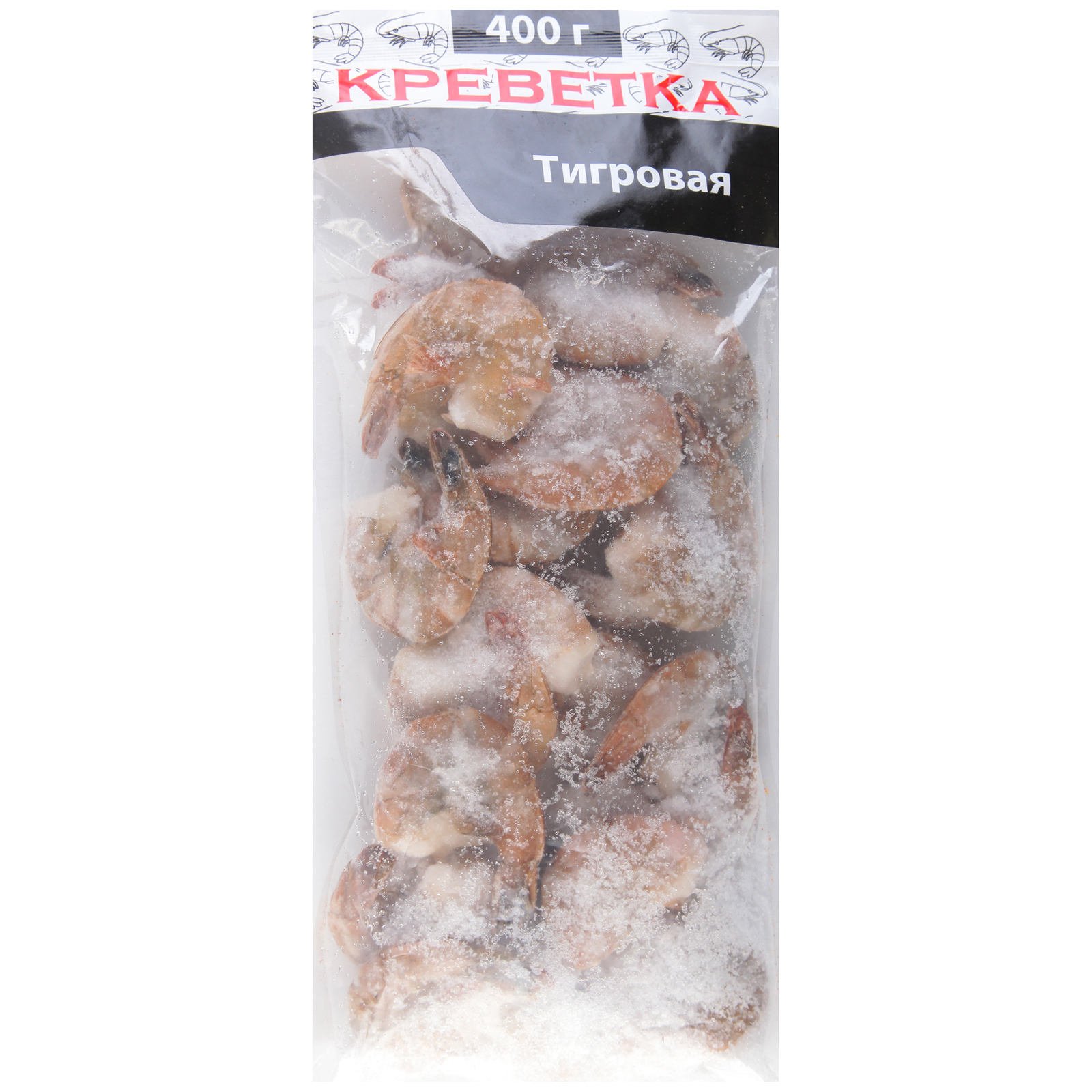 

Креветки Атлантик Фуд, замороженные, без заправки, 400 гр