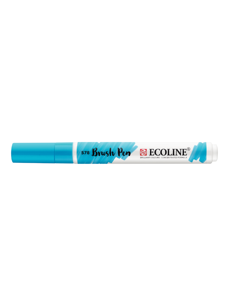 

Маркер акварельный Royal Talens Ecoline 11505780 Sky Blue Cyan голубой, Ecoline