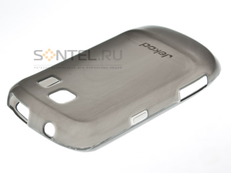 Силиконовый чехол Jekod для Samsung S3850 Corbi II черный