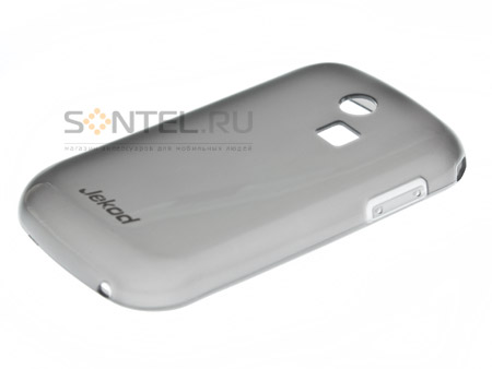 Силиконовый чехол Jekod для Samsung S3350 черный