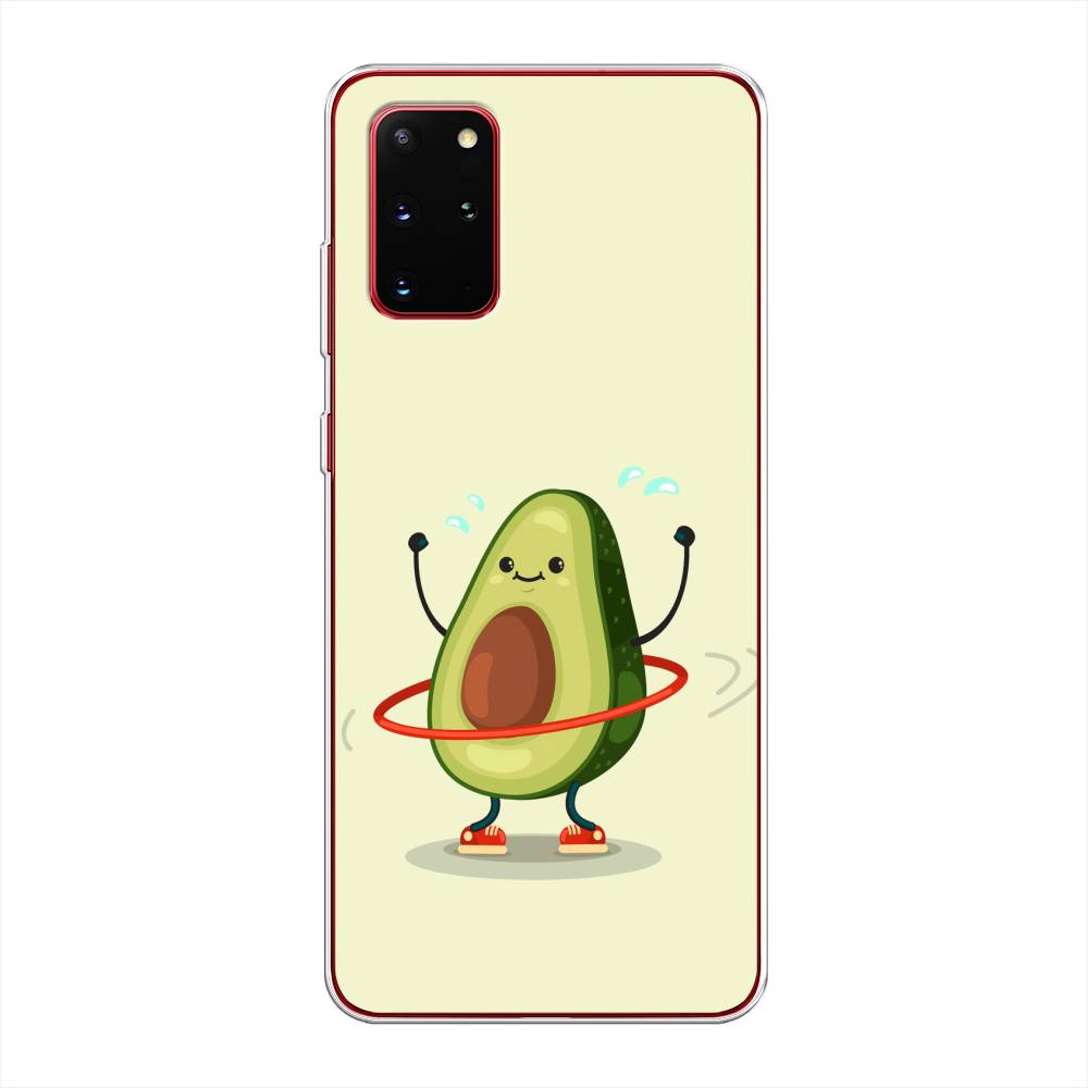 

Чехол Awog на Samsung Galaxy S20 + "Авокадо с обручем", Бежевый, 29350-10