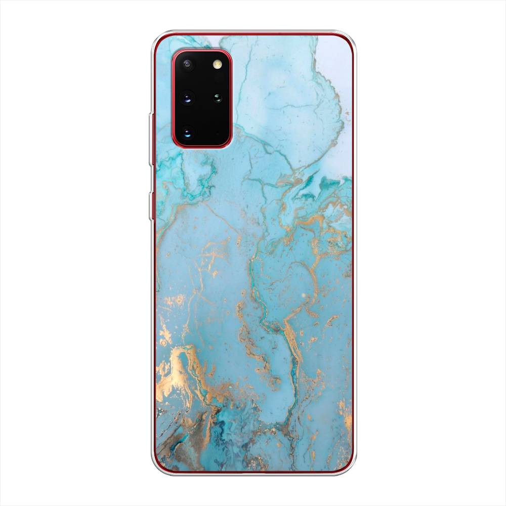 

Чехол Awog на Samsung Galaxy S20 + "Голубой мрамор рисунок", 29350-3