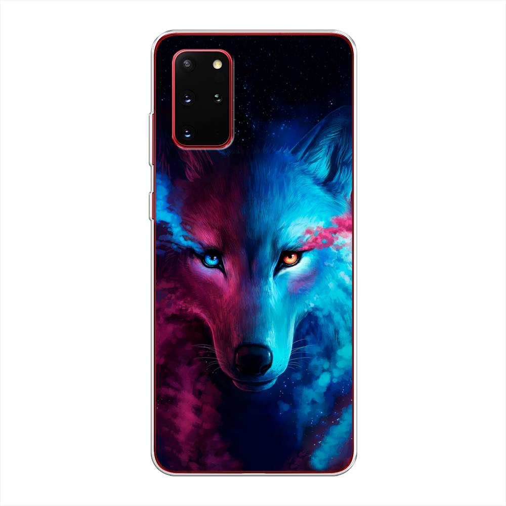 

Чехол Awog на Samsung Galaxy S20 + "Волшебный волк", Черный;серый, 29350-1