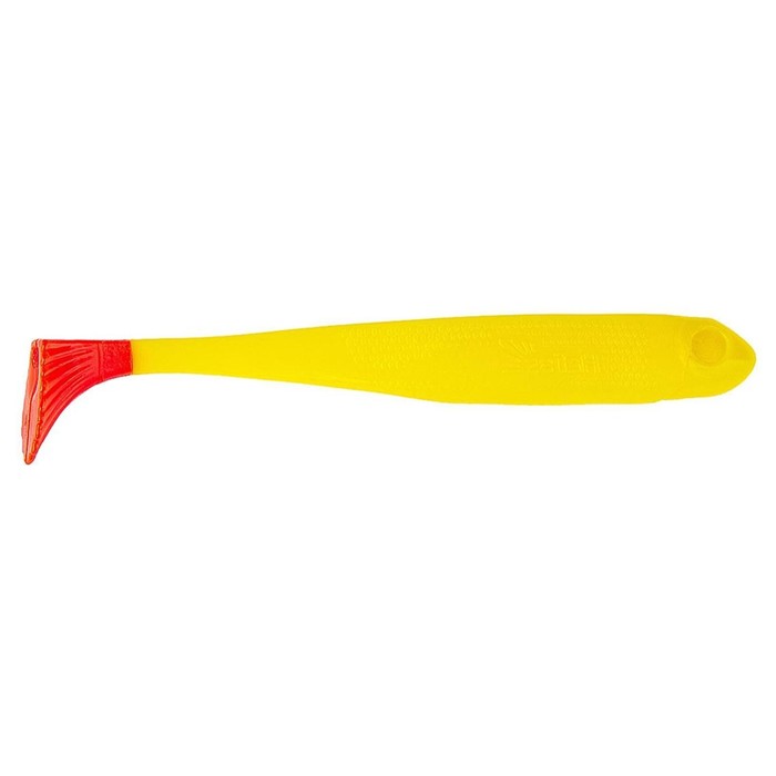 

Виброхвост Helios Jumbo 12.5 см Yellow RT HS-7-038, набор 5 шт., Желтый