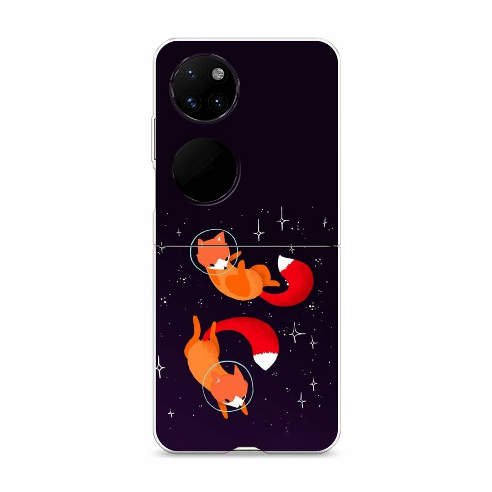 

Чехол Awog "Лисы космонавты" для Huawei P50 pocket, 6107440-3