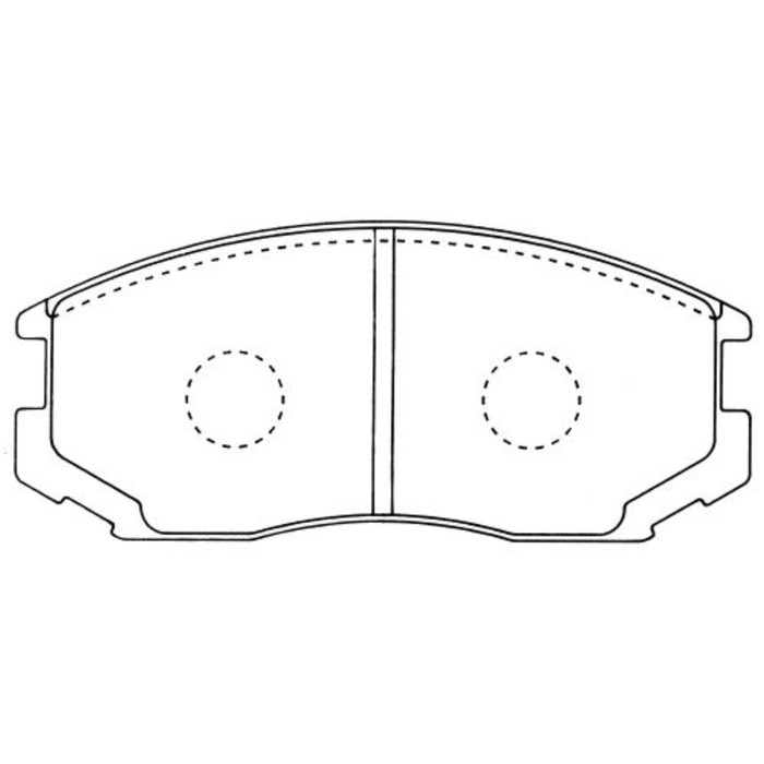 

Тормозные колодки PARAUT передние дисковые M281471