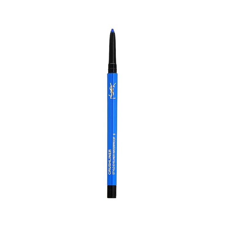 Карандаш для глаз Yves Saint Laurent Crushliner водостойкий тон 6 Bleu Enigmatique 0,35 г карандаш для бровей yves saint laurent dessin des sourcils тон 4 ash 1 3 г