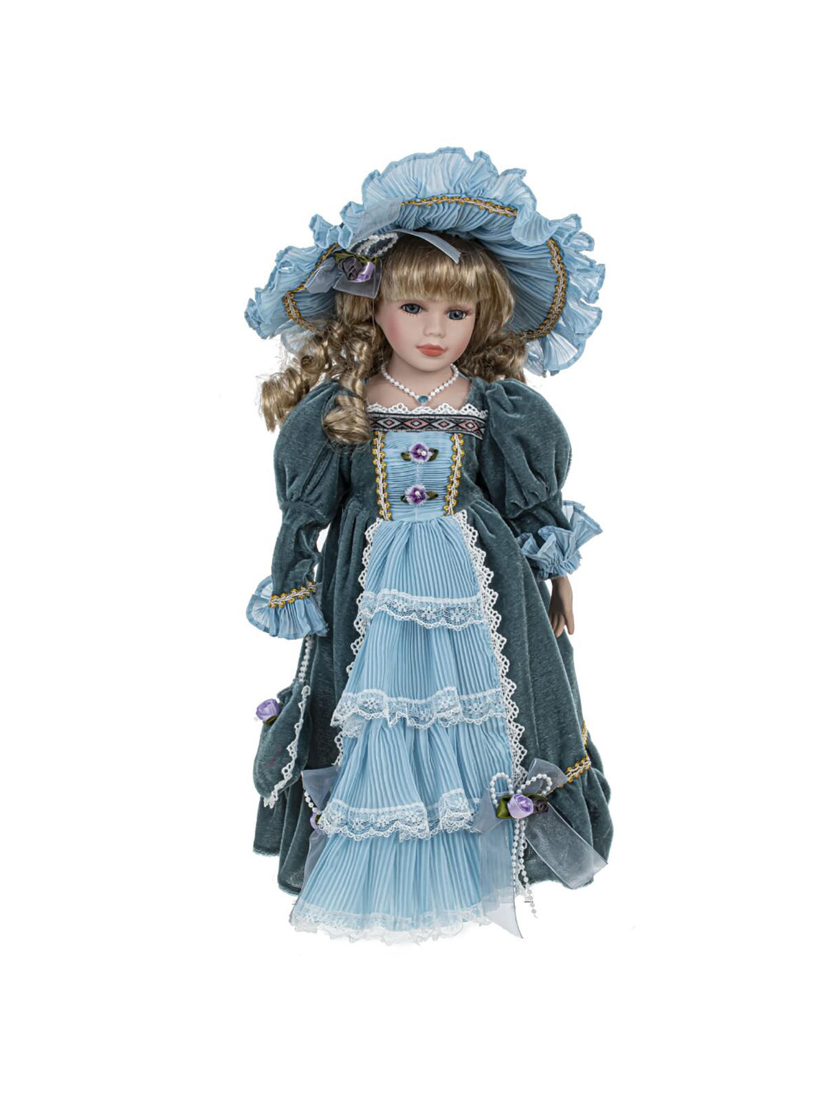 Кукла фарфоровая коллекционная Remecoclub Кристина 41 см 242200