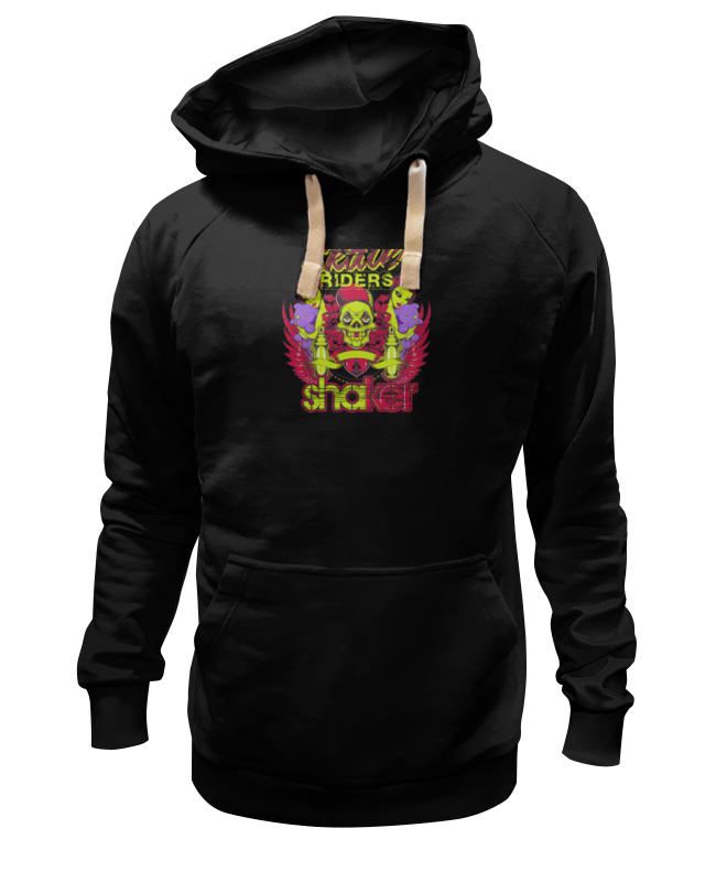

Худи унисекс Printio Skate riders черное XS, Черный, Skate riders