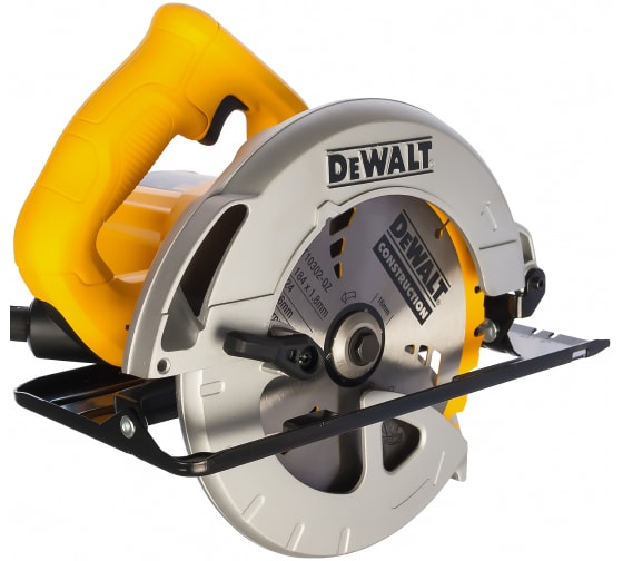 фото Пила циркулярная dewalt dwe560 + перчатки