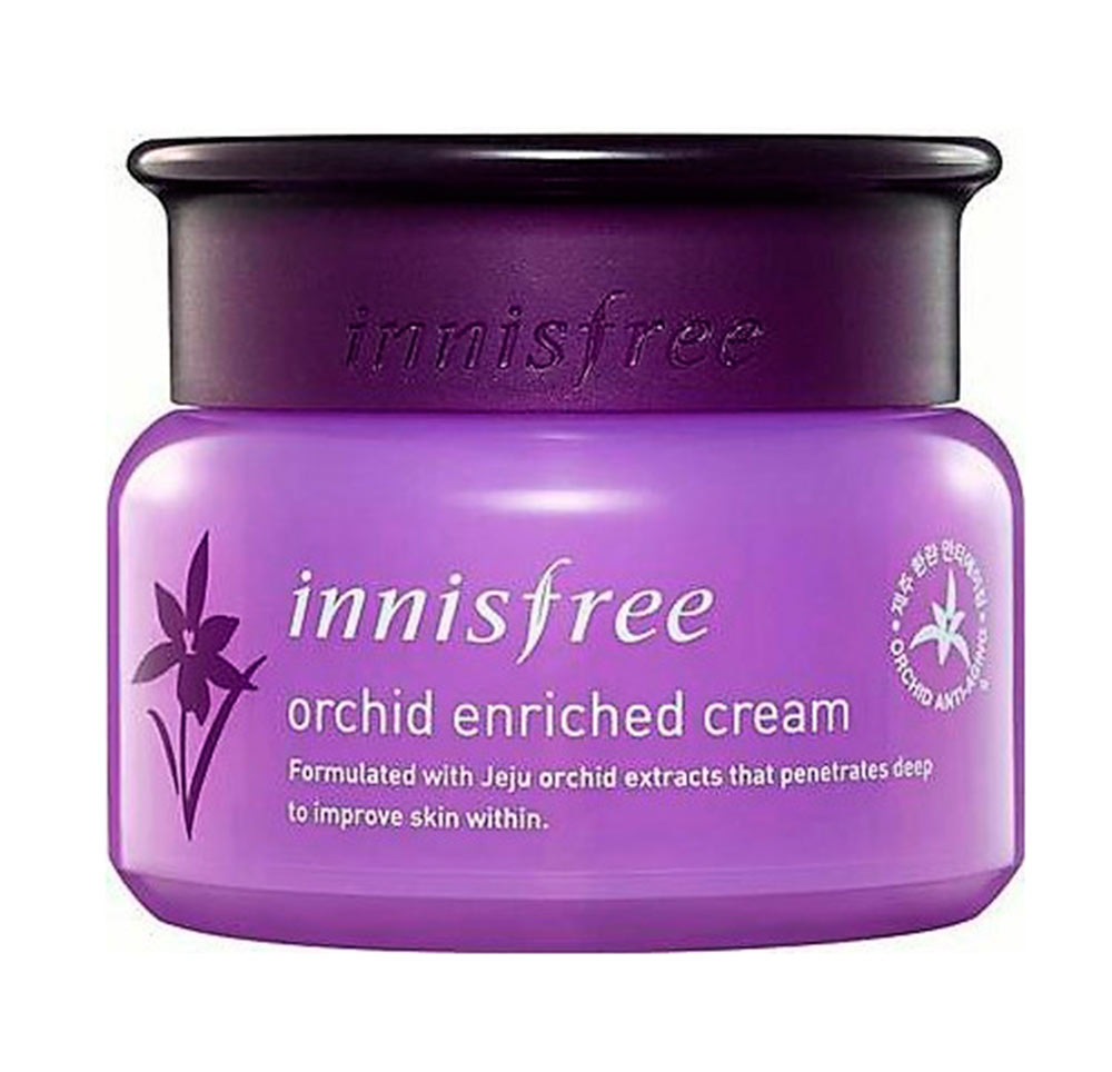 фото Крем innisfree jeju orchid enriched cream омолаживающий с экстрактом орхидеи, 50 мл