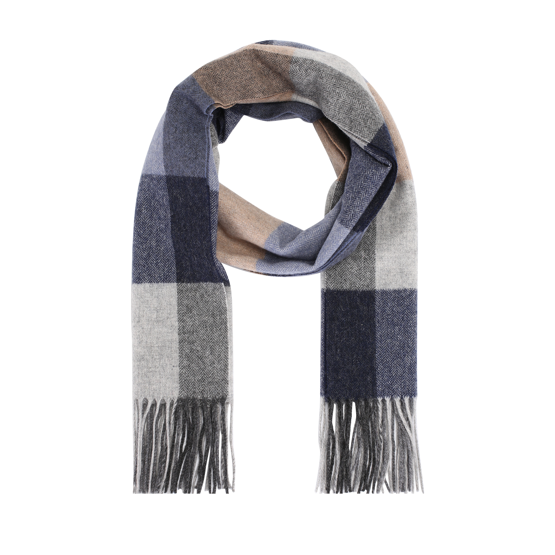 

Женский шарф EKONIKA EN44249-blue-beige-22Z, EN44249-blue-beige-22Z