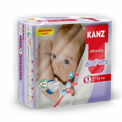 фото Подгузники детские kanz размер 3, 4-9 кг, 34 шт