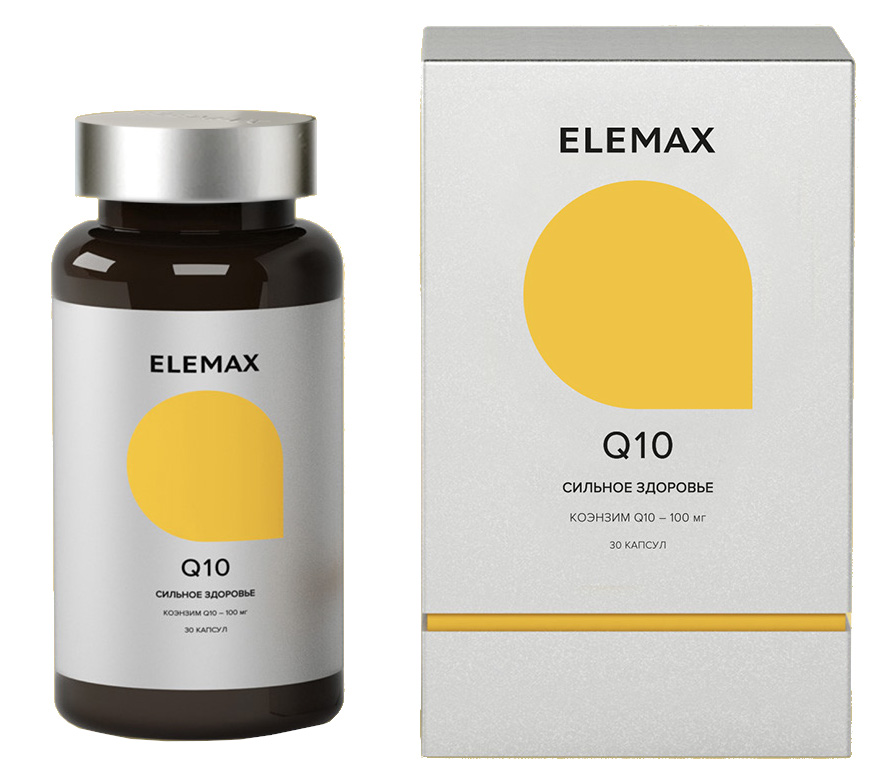 Купить ELEMAX Коэнзим Q10, капсулы 300 мг, 30 шт., Авен