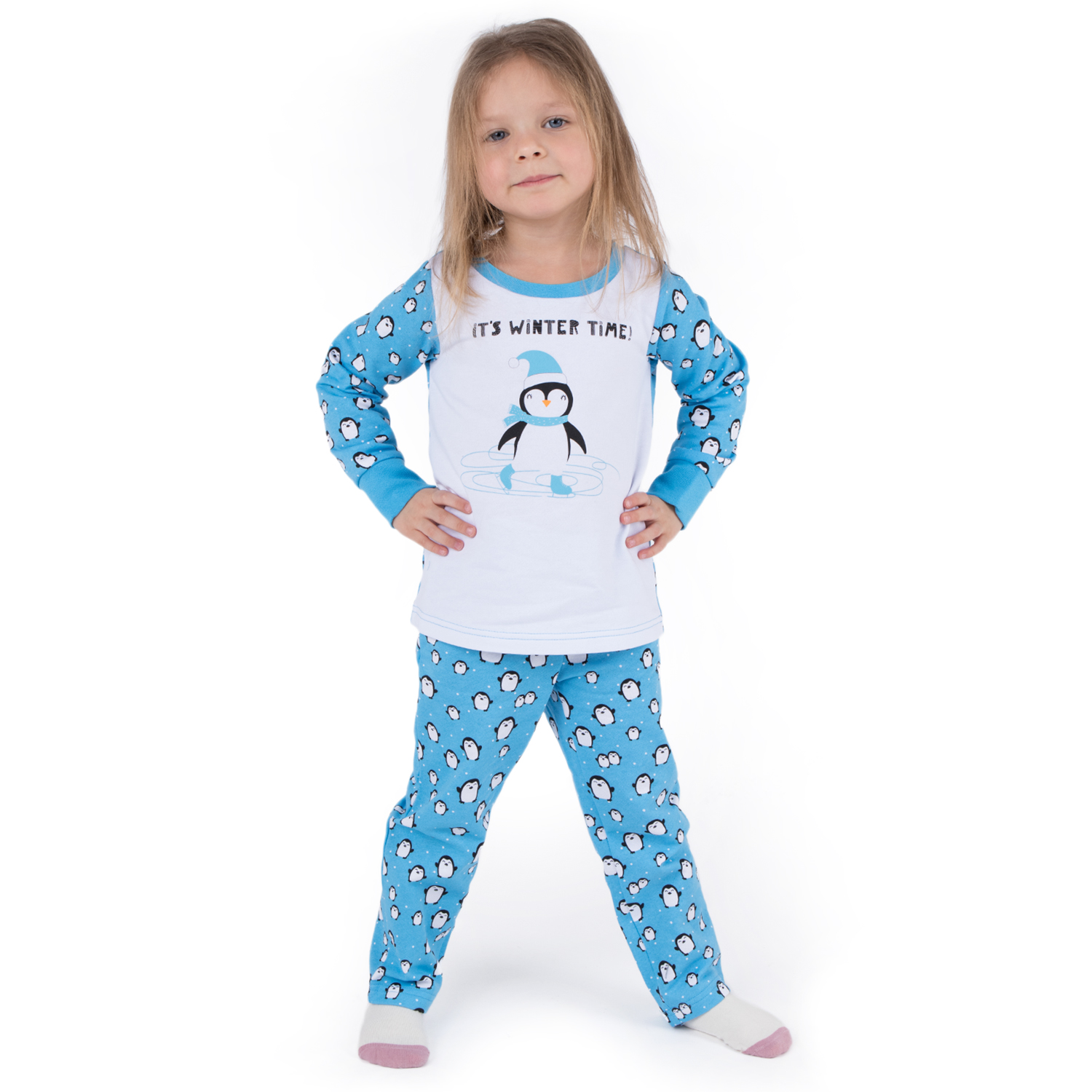 

Пижама детская Leader Kids ЛКЗ2120611098фу03У голубой р.98, ЛКЗ21206110-ФУ03У