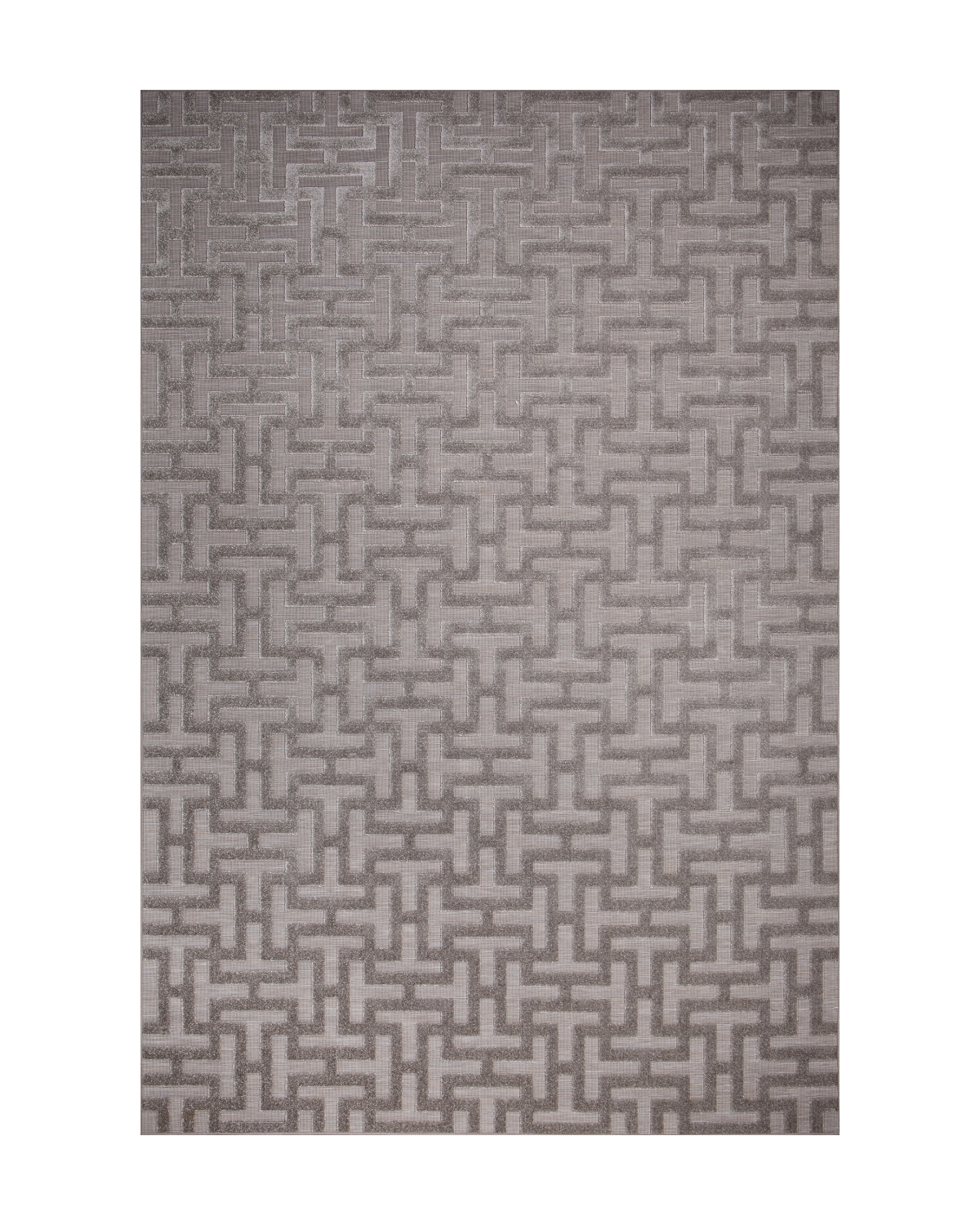 

Ковёр Merinos Sigma 80x150 прямоугольный бежевый, серый D928