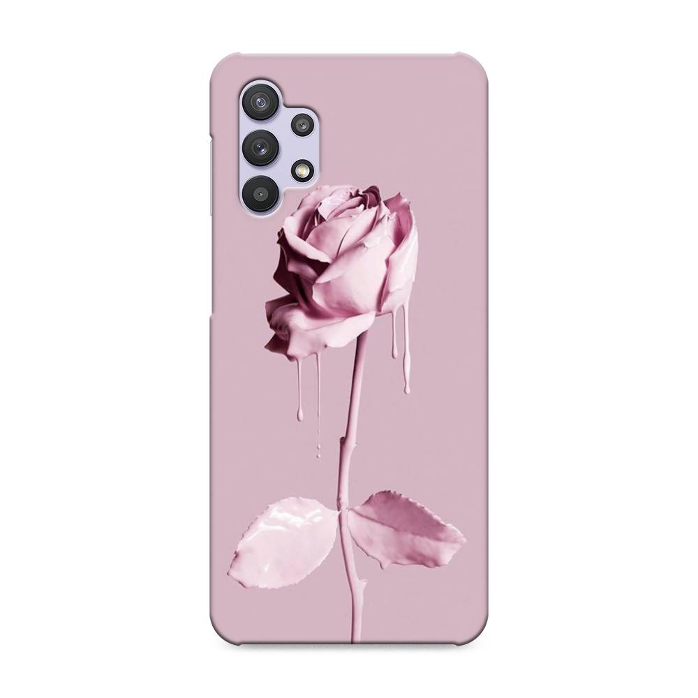 

Пластиковый чехол "Роза в краске" на Samsung Galaxy A32, 2102020-6