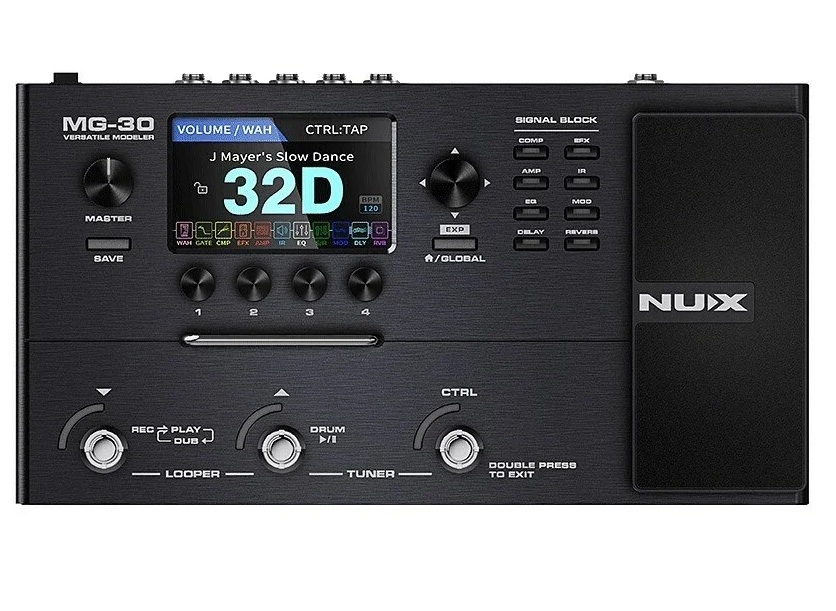 

Процессор эффектов, Nux Cherub MG-30