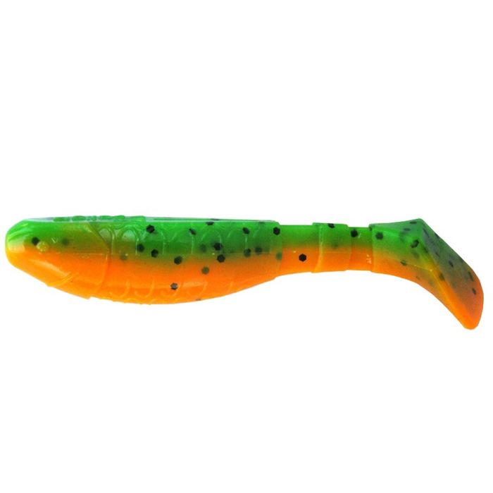 

Виброхвост Helios Chubby 9 см Pepper Green & Orange HS-4-018 (набор 5 шт)