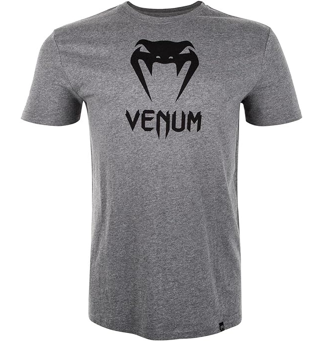 

Футболка Venum Classic T-shirt Heather, р.L, Grey, Серый, Classic T-shirt Heather