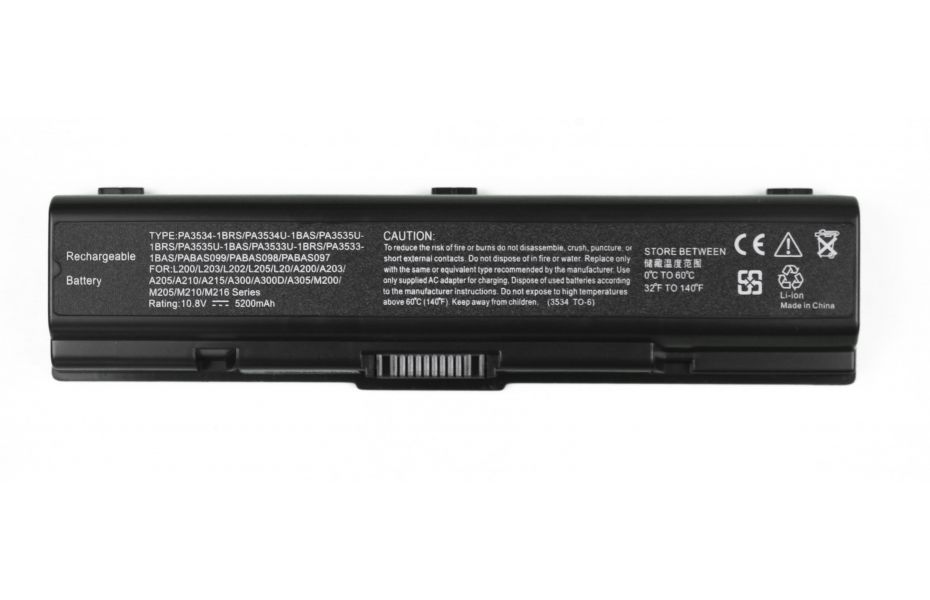 

Аккумулятор для ноутбука Toshiba PA3727U-1BRS