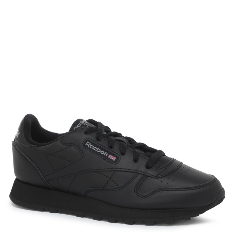 фото Кроссовки reebok cl lthr цв. черный р. 35