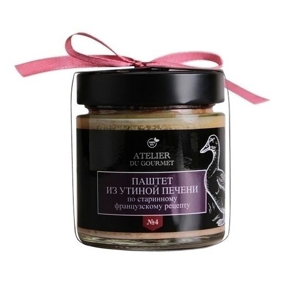 

Паштет из утиной печени Atelier du gourmet 200 г