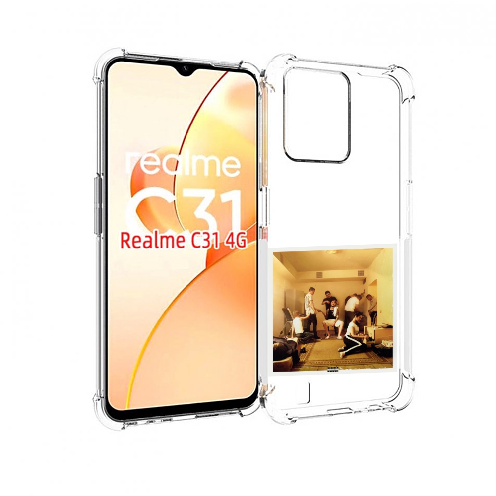 

Чехол MyPads Уроборос Скриптонит улица 36 для OPPO Realme C31, Прозрачный, Tocco