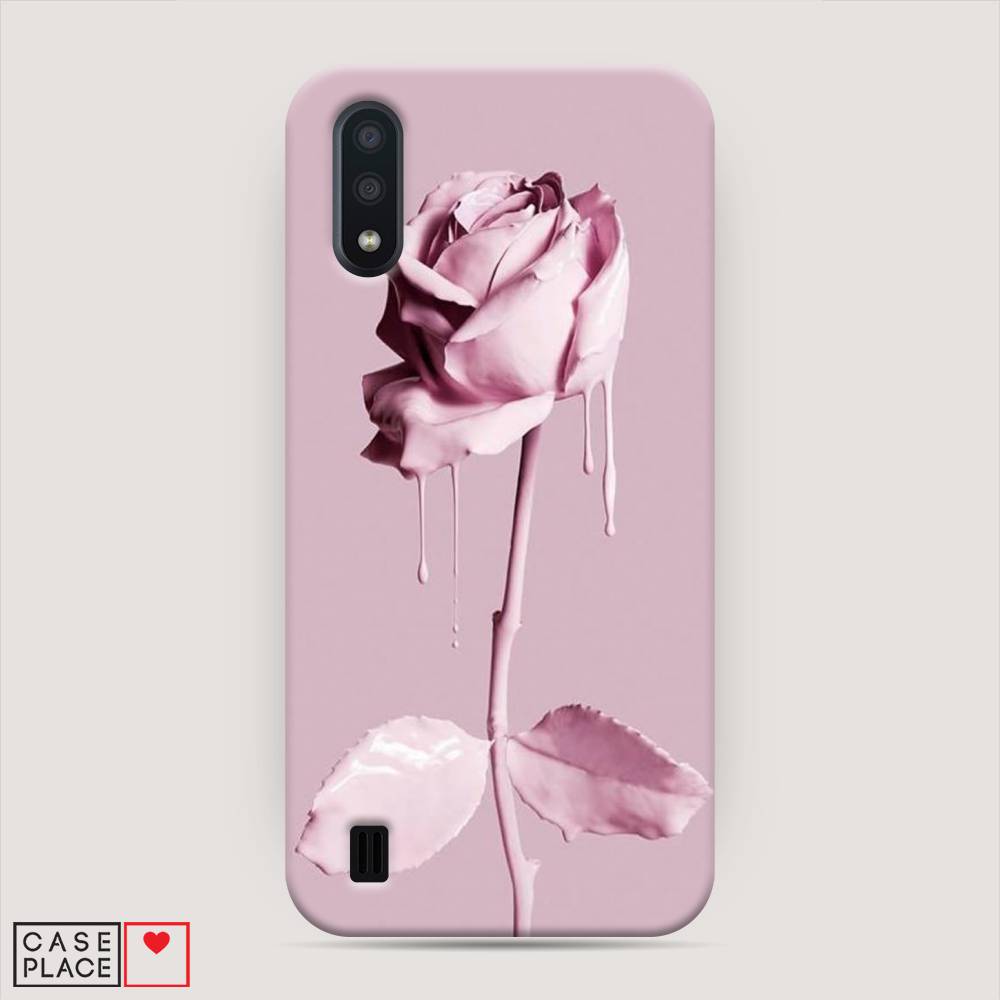 

Пластиковый чехол "Роза в краске" на Samsung Galaxy A01