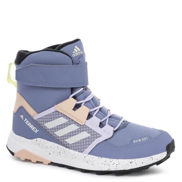 фото Кроссовки adidas terrex trailmaker high c.rdy k цв. фиолетовый р. 35