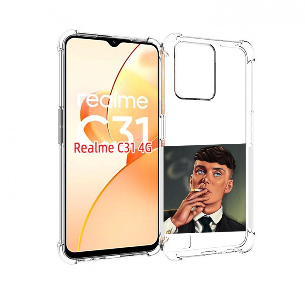 

Чехол MyPads Томас-Шелби для OPPO Realme C31, Прозрачный, Tocco