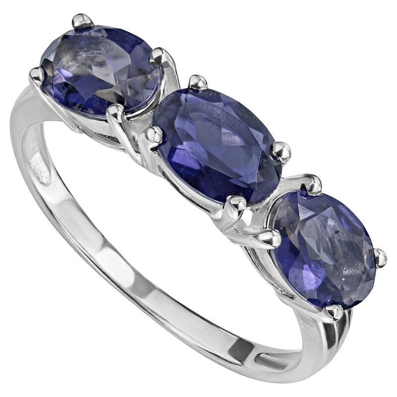 

Кольцо из серебра с иолитом р.22,5 LAZURIT-ONLINE 833101, 833101