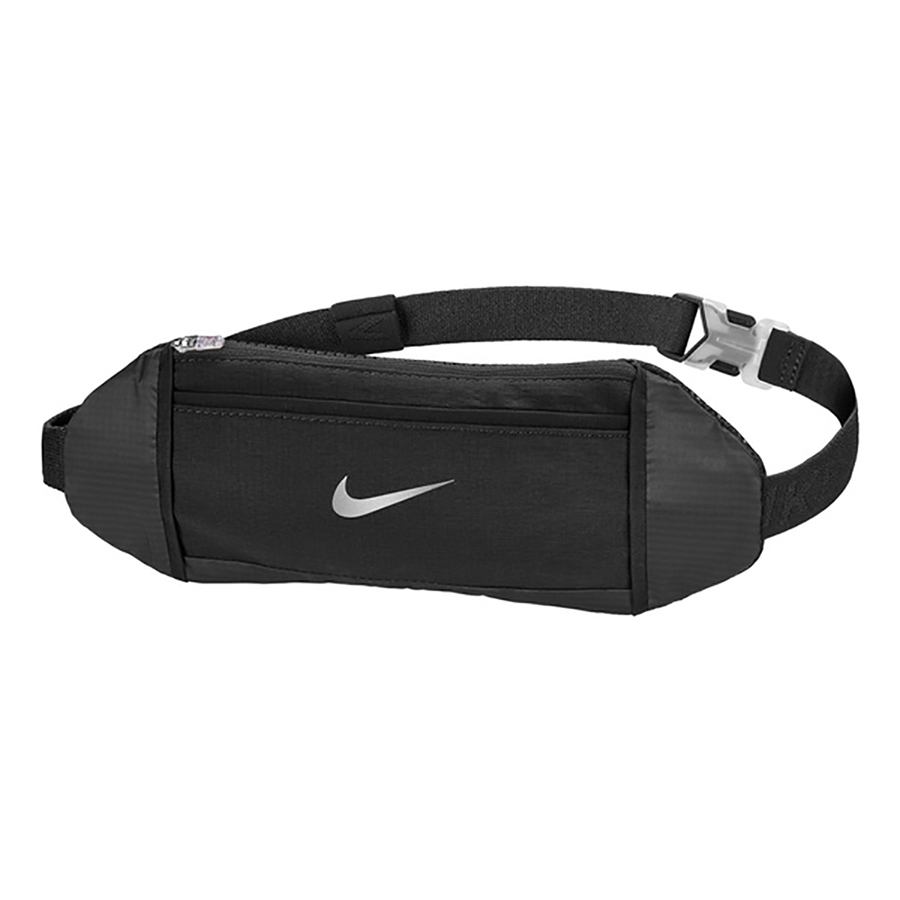 фото Сумка поясная унисекс nike challenger waist pack small, черный