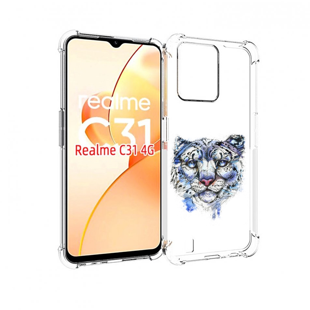 

Чехол MyPads Тигр 4 для OPPO Realme C31, Прозрачный, Tocco