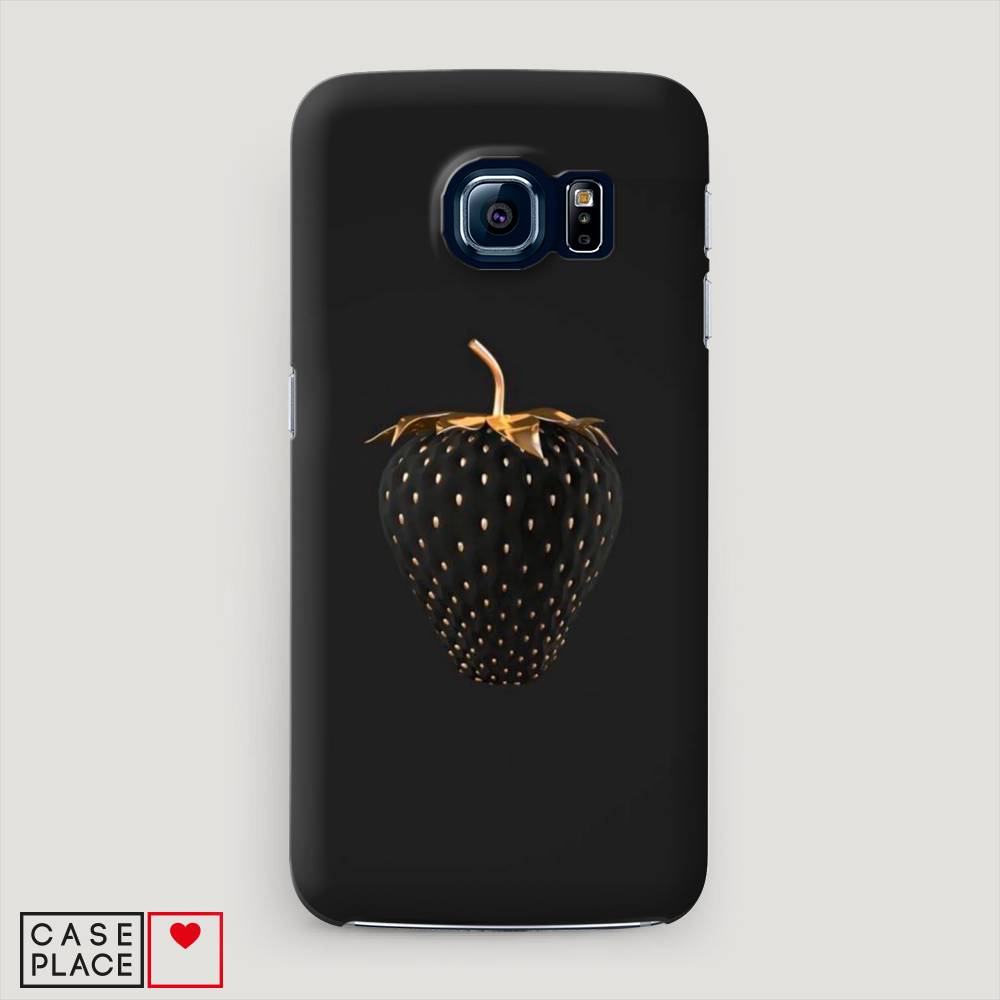

Чехол Awog "Черно-золотая клубника" для Samsung Galaxy S6 edge, 24420-7