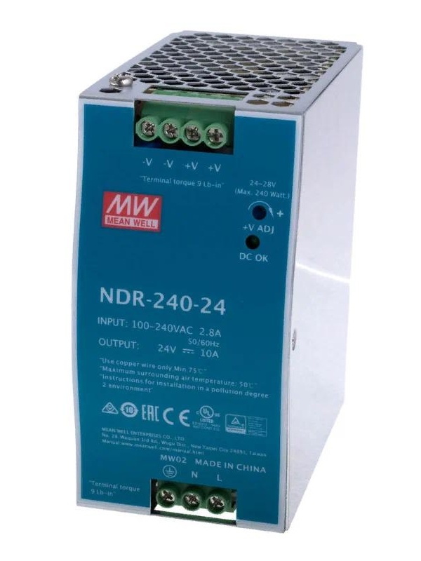 

Источник питания Mean Well NDR-240-24