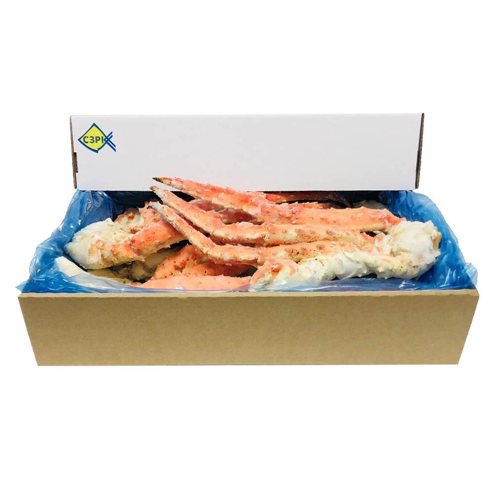 Краб Новая Аляска Камчатский комплект конечностей в панцире замороженный 650 г