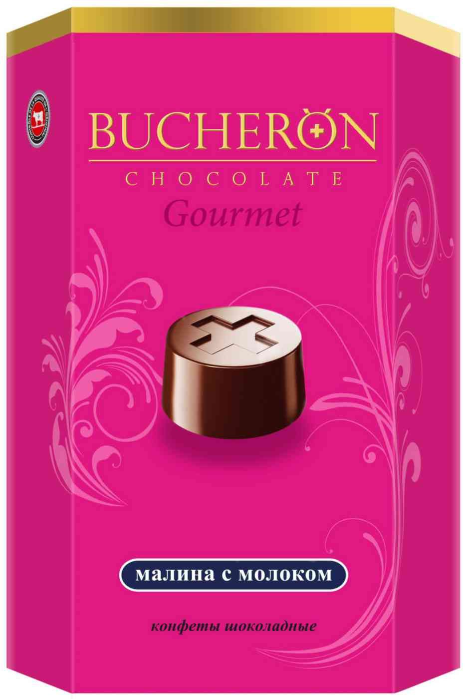 Набор конфет Bucheron Gourmet Малина с молоком 130 г