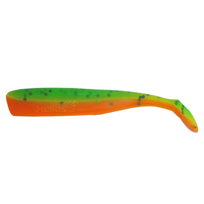 

Виброхвост Helios Chebak 8 см Pepper Green & Orange HS-3-018 (набор 7 шт)