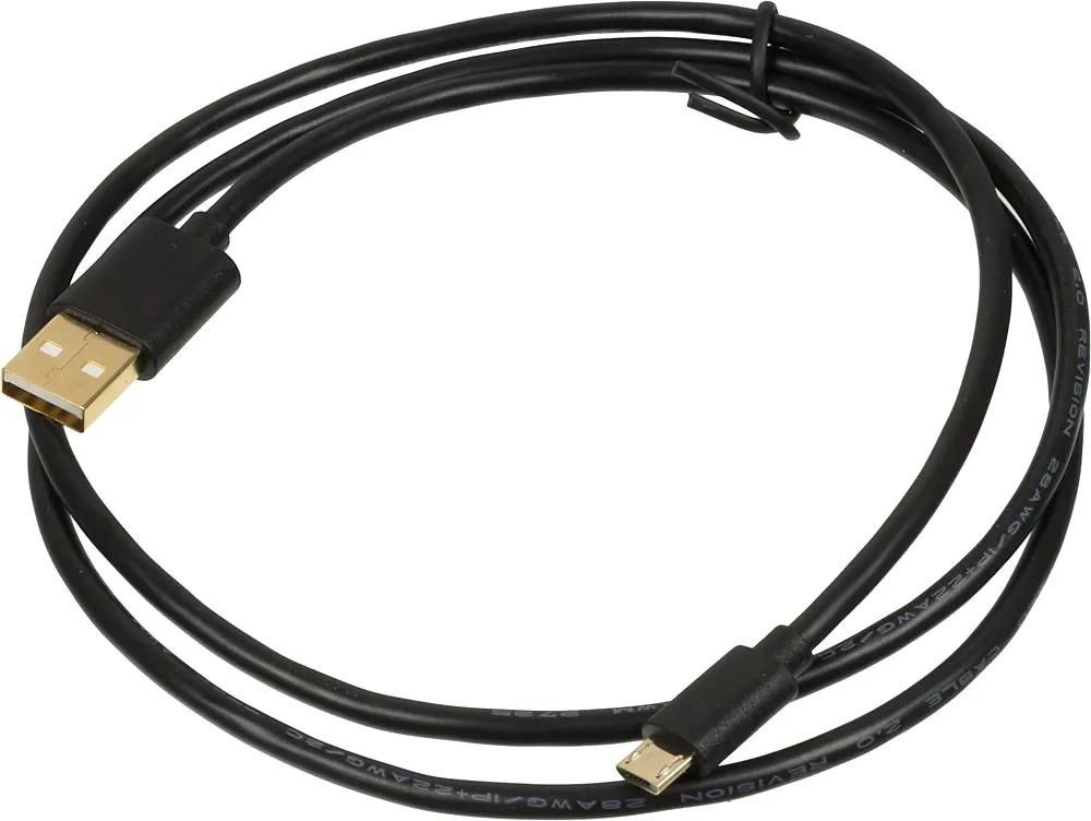 

Кабель 2A Square Connector, micro USB m - USB m, 1м, 2A, черный, Кабель 2A Square Connector, micro USB (m) - USB (m), 1м, 2A, черный