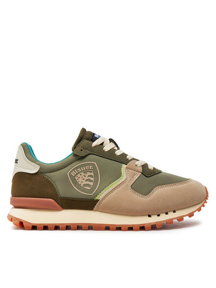 

Кроссовки мужские Blauer S4DIXON02/NYS хаки 44 EU, S4DIXON02/NYS