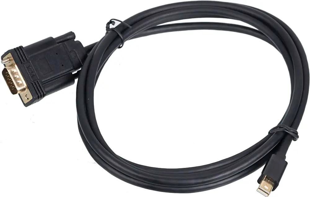 

Кабель 1.1v, miniDisplayPort m - VGA m, GOLD , 2м, черный, Кабель 1.1v, miniDisplayPort (m) - VGA (m), GOLD , 2м, черный