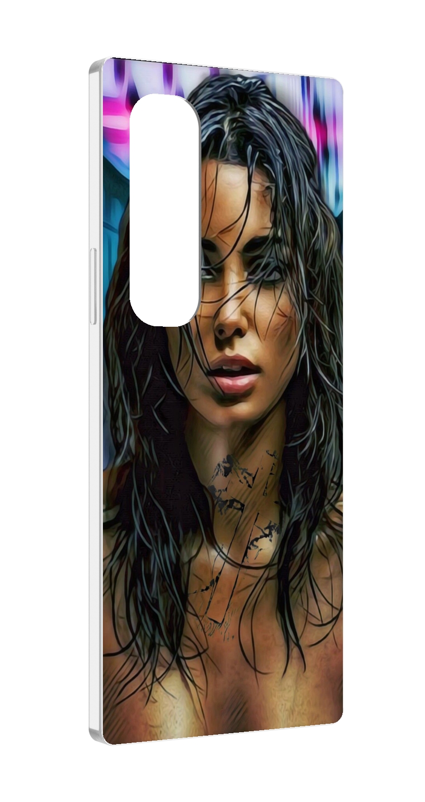 

Чехол MyPads девушка с мокрыми волосами женский для Samsung Galaxy Z Fold 4 (SM-F936), Прозрачный, Tocco