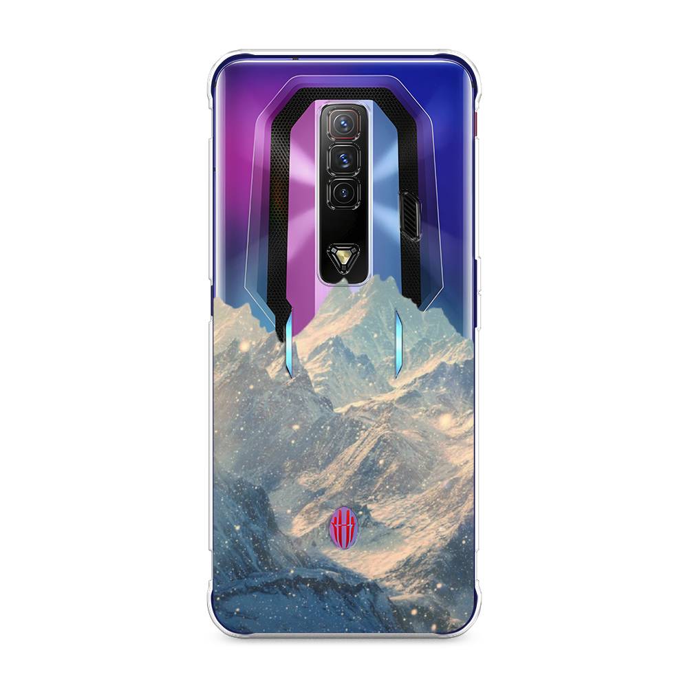 

Чехол Awog на ZTE Nubia Red Magic 7 / ЗТЕ Нубиа Ред Мэджик 7 "Горы арт 2", Разноцветный, 135950-10