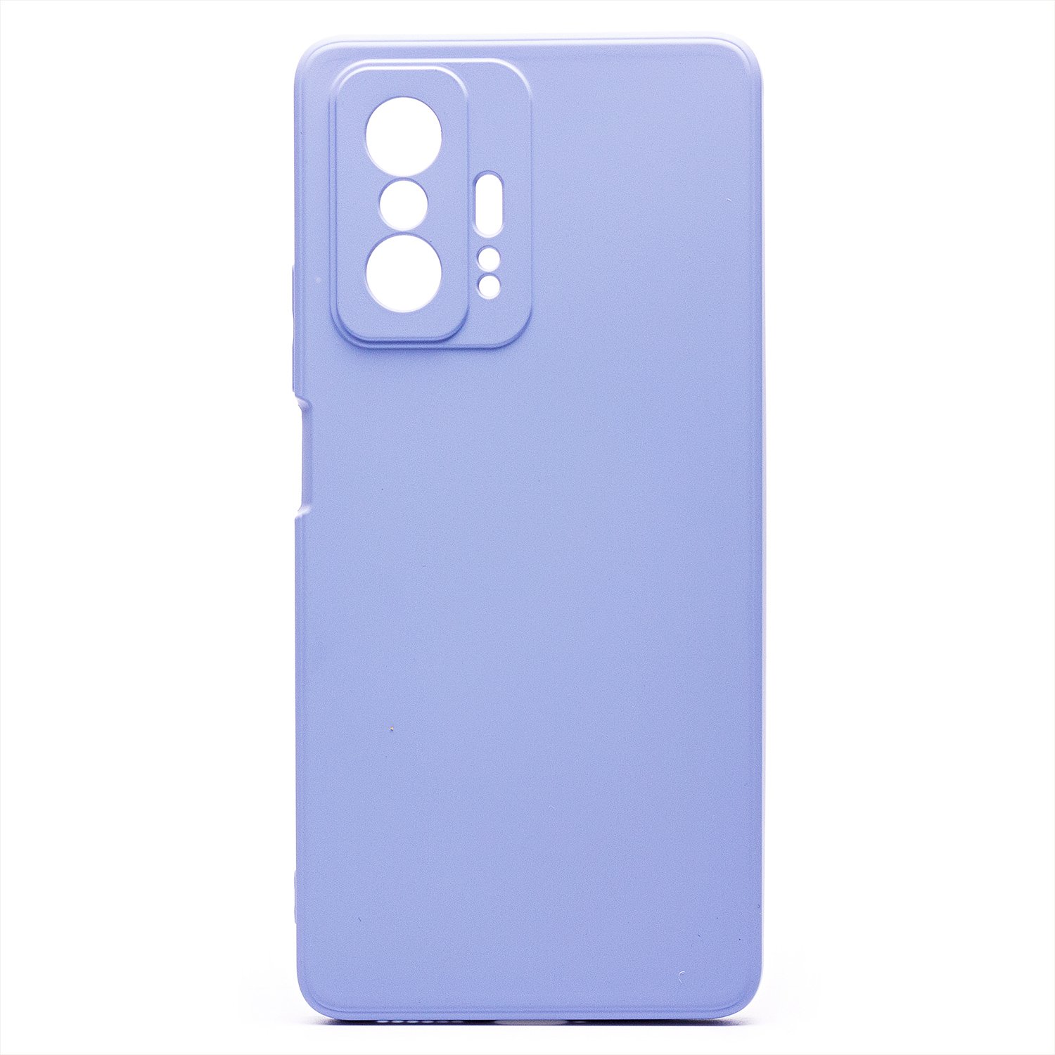 

Чехол для Xiaomi 11T Pro силиконовый Soft Touch 2 с закрытой камерой <светло-фиолетовый>